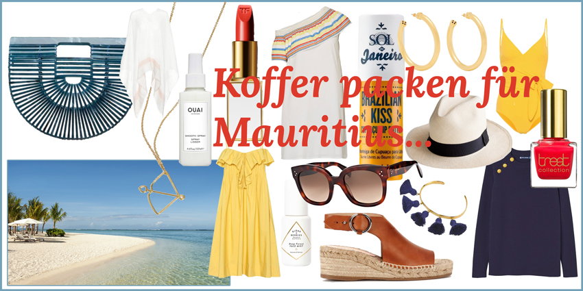 Koffer packen für Mauritius Headerbild