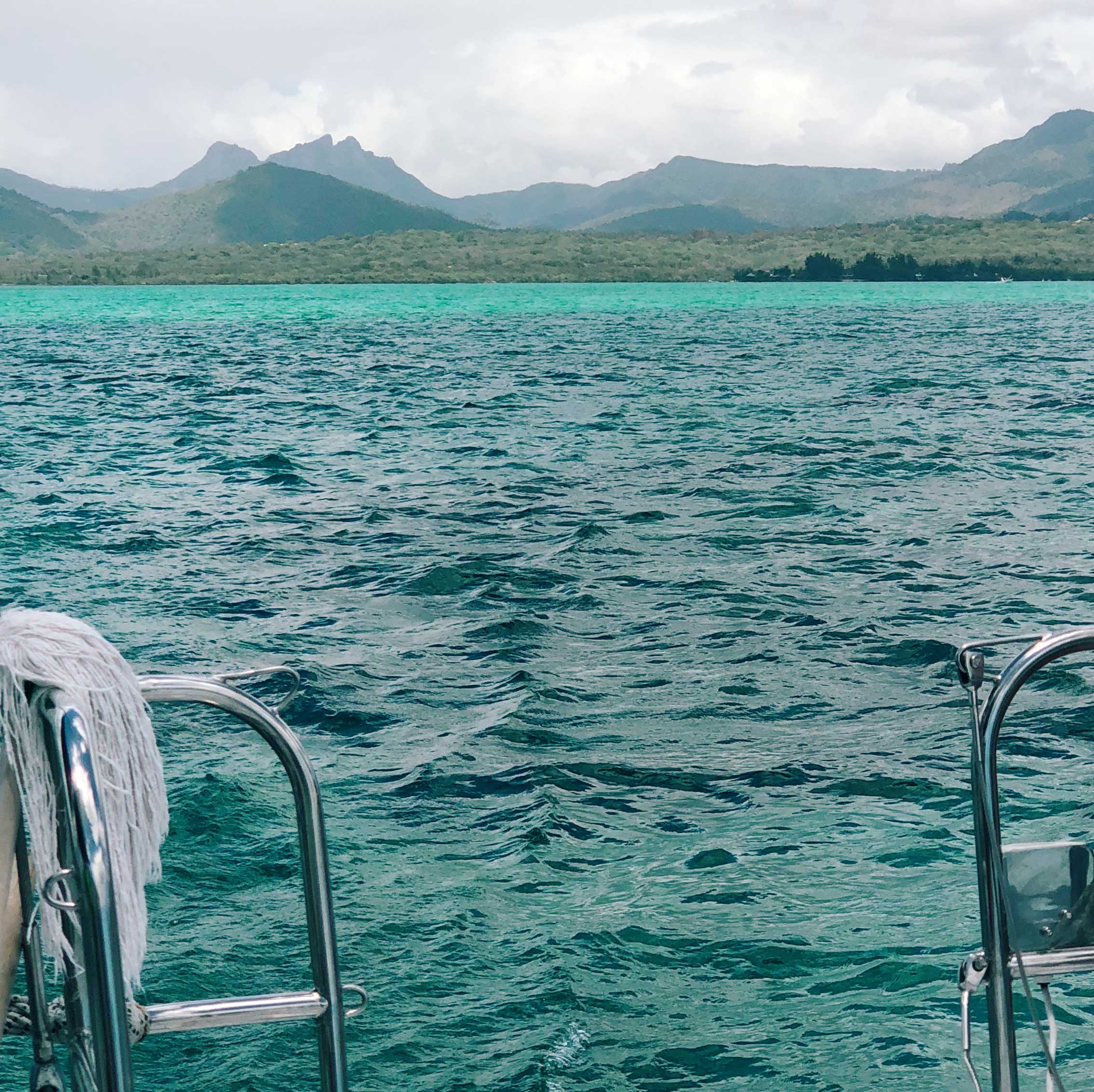 Dezember auf...Mauritius Katamaran Trip