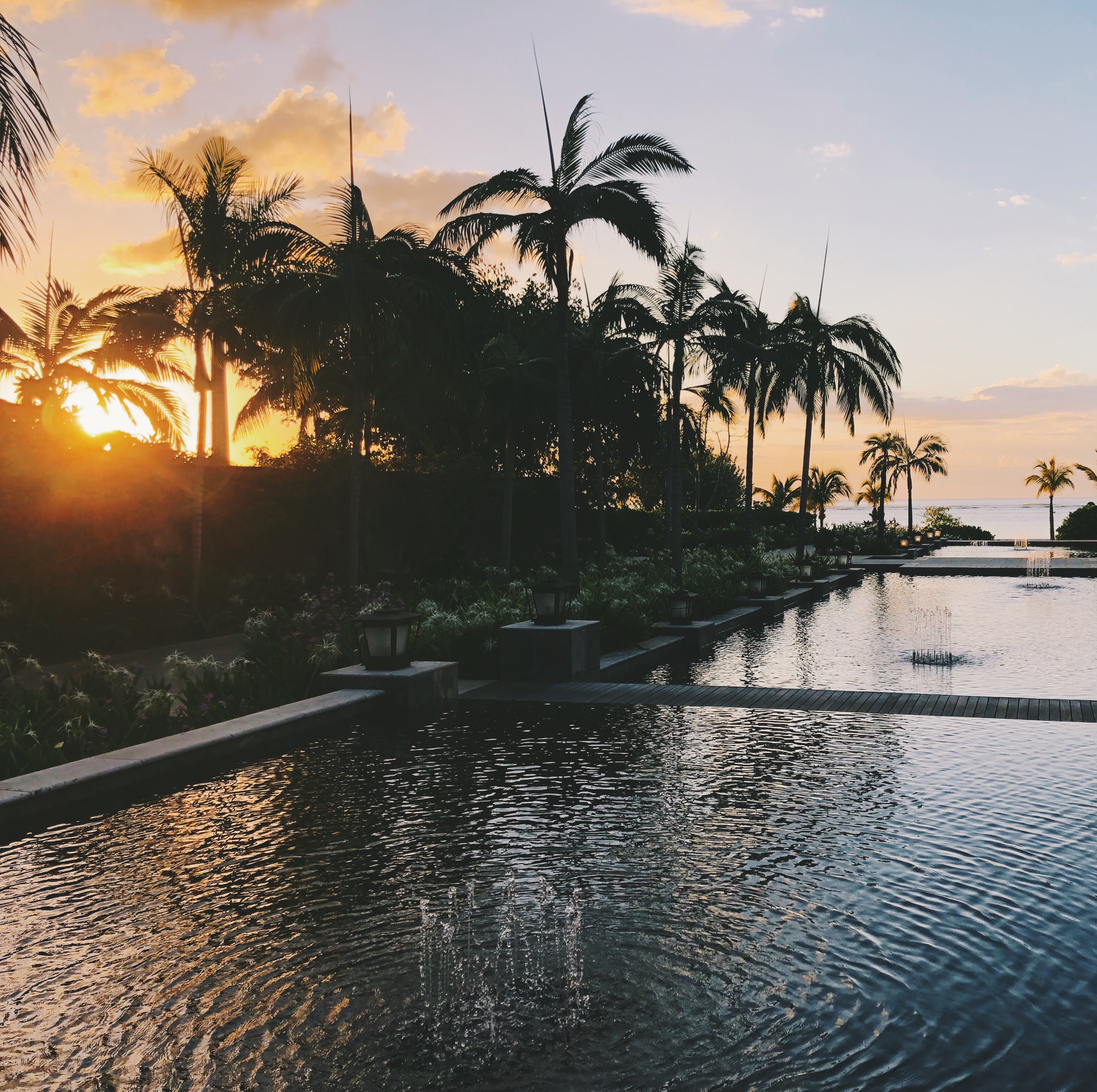 Dezember auf...Mauritius Sunset