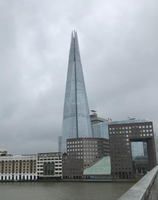 What happend April 2018 The Shard