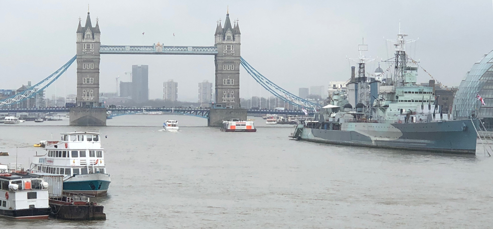 What happend April 2018 Tower Bridge