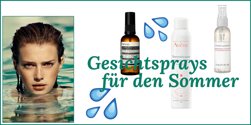 Gesichtsprays für den Sommer Headerbild