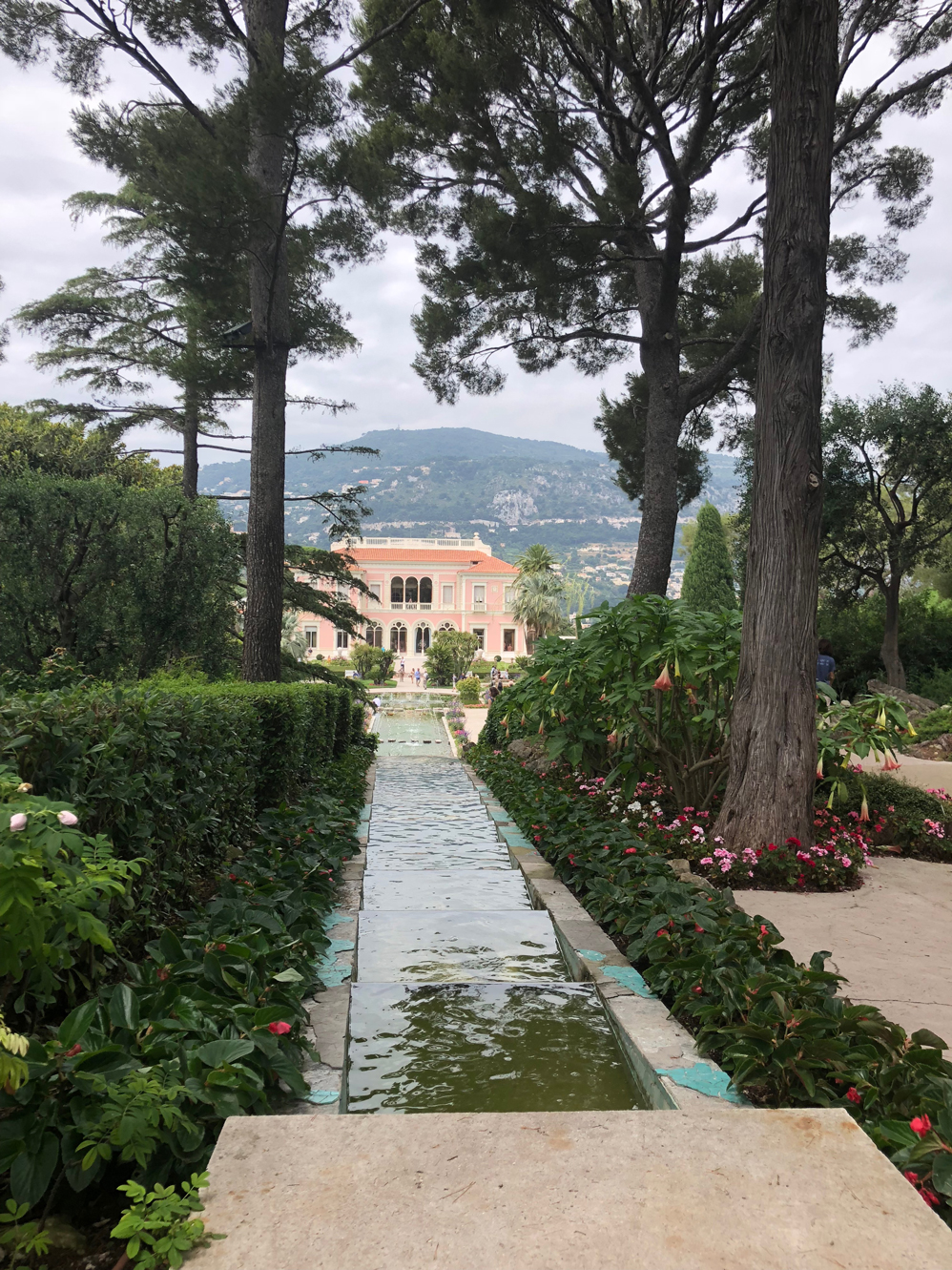 What happend June 2018 Villa Ephrussi de Rothschild Garten