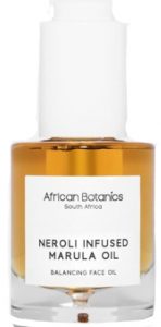 New in Beauty Neroli Infused Marula Oil African Botanics