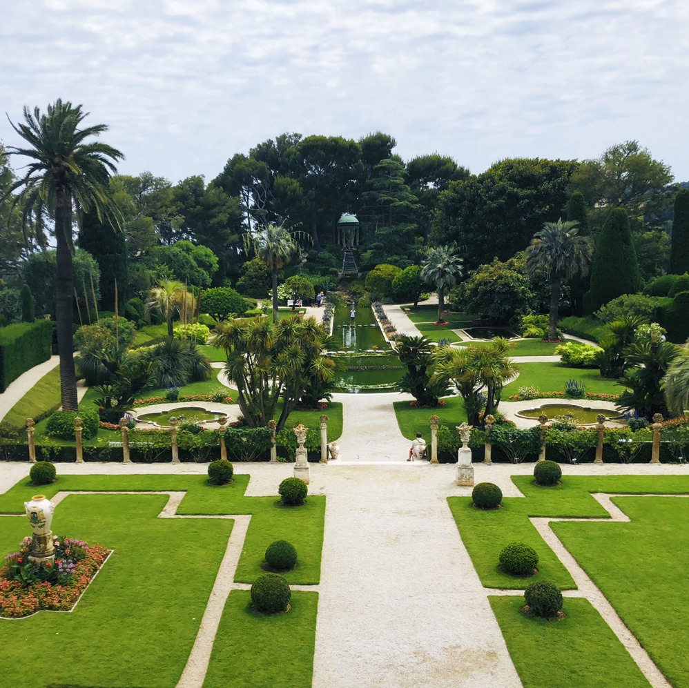 Summer in France Garten Villa Ephrussi de Rothschild