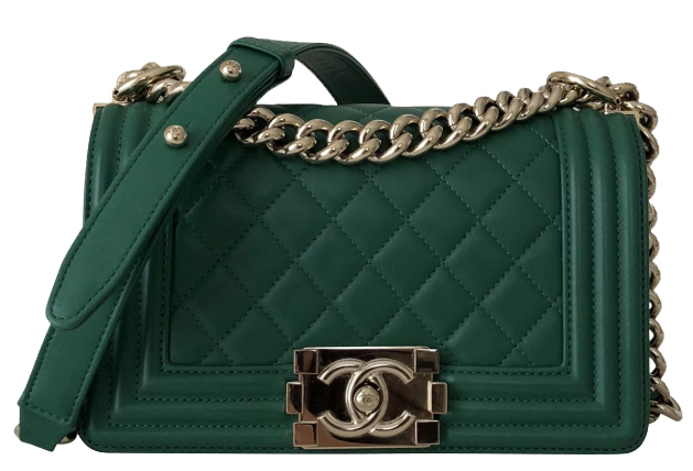 Birthday Wishlist Chanel Boy Bag grün