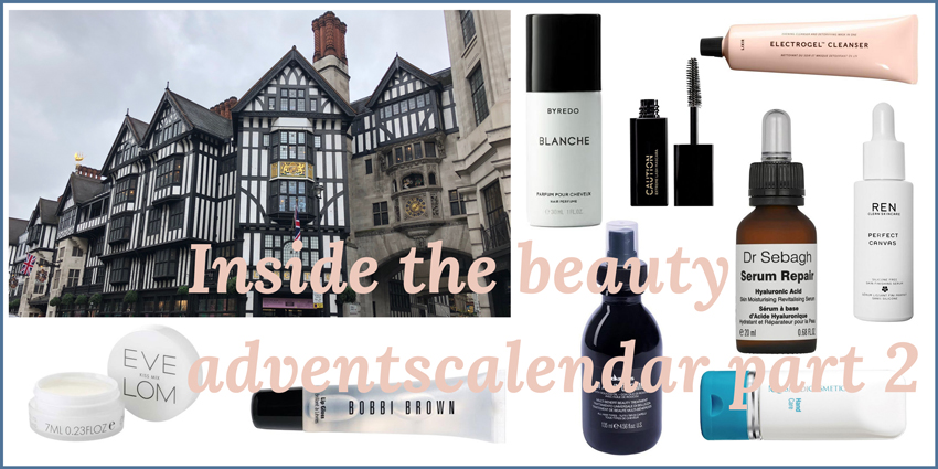 Inside the beauty adventscalendar from Liberty London part 2 Headerbild