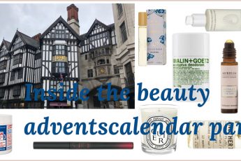 Inside the beauty adventscalendar from Liberty London part 3 Headerbild