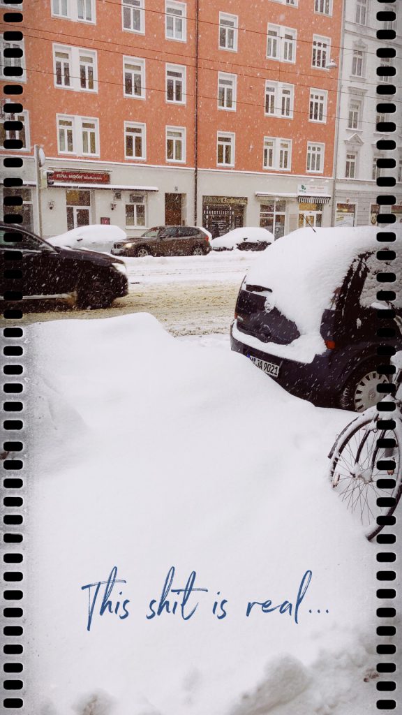 What happend January 2019 Schnee